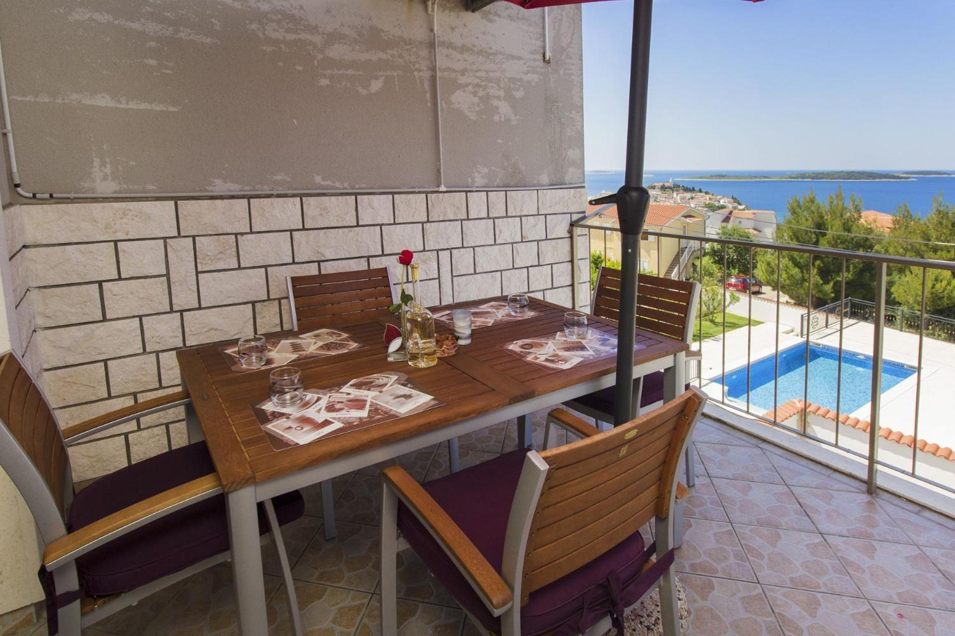 Apartments Vince Primošten Dış mekan fotoğraf
